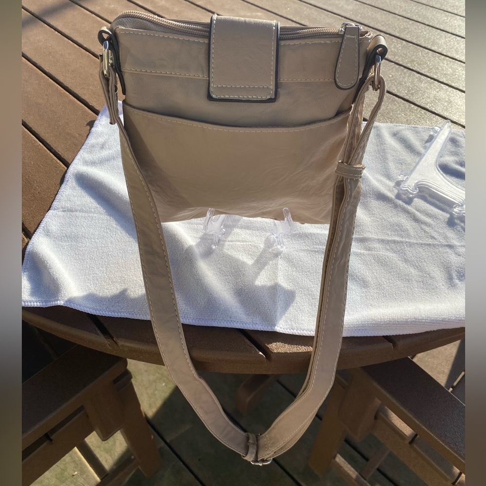 Rosetti Crossbody Bag - Taupe Color - Picture 2 of 9